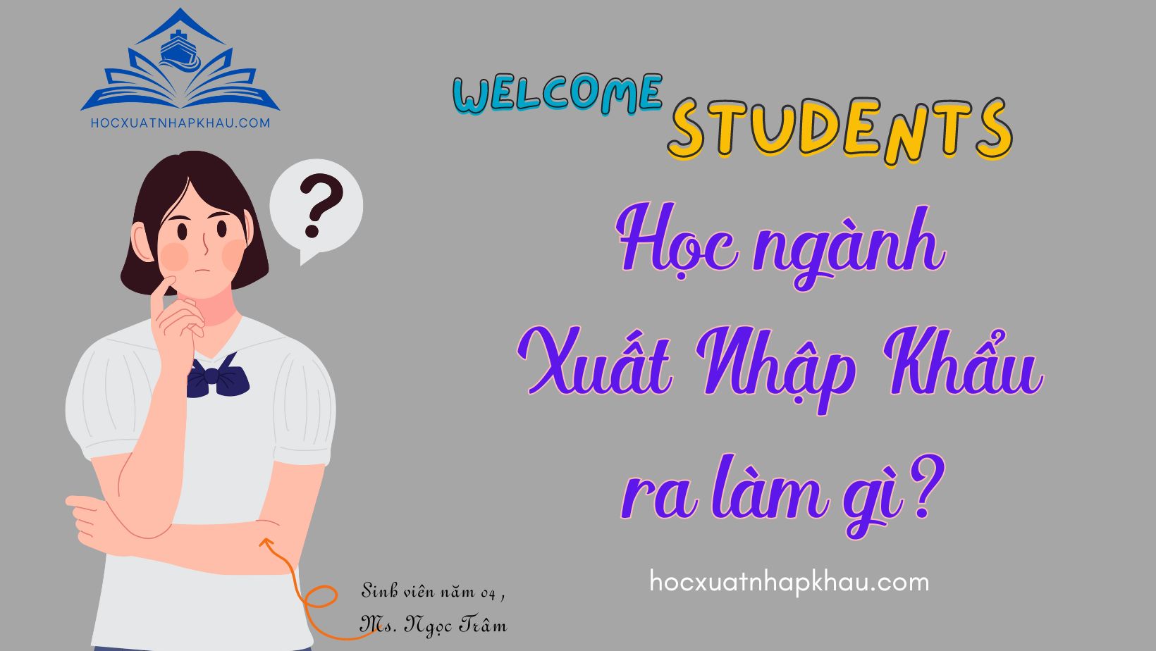 Học Xuất Nhập Khẩu ra làm gì?